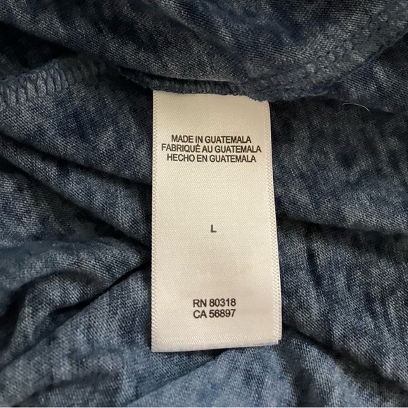 Lucky Brand Blue Camo T Shirt - Picture 4 of 4